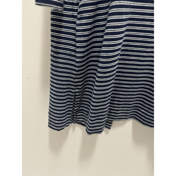 Soma Intimates Blue White Striped Cardigan Size Small - Picture 6 of 6